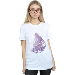 Vêtements Femme T-shirts manches longues Disney Tangled Now's When My Life Begins Blanc