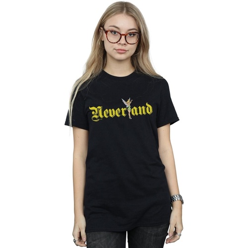 Vêtements Femme T-shirts manches longues Disney Tinker Bell Neverland Noir