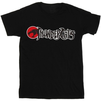 Vêtements Femme T-shirts manches longues Thundercats Classic Logo Noir
