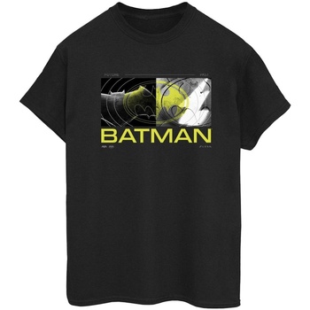 Vêtements Femme T-shirts manches longues Dc Comics The Flash Batman Future To Past Noir