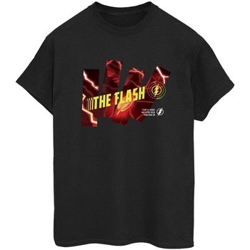 Vêtements Femme T-shirts manches longues Dc Comics The Flash Pillars Noir