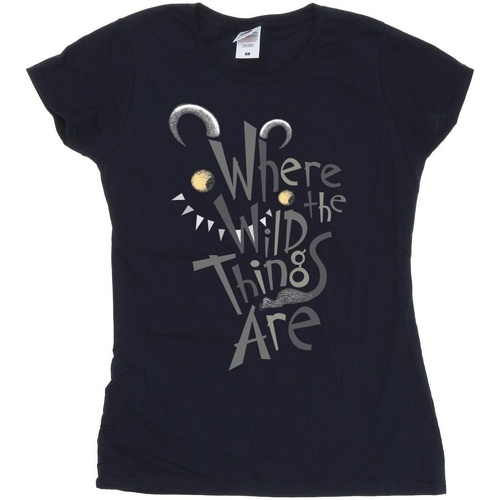 Vêtements Femme T-shirts manches longues Where The Wild Things Are BI46713 Bleu