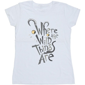 Vêtements Femme T-shirts manches longues Where The Wild Things Are BI46713 Blanc