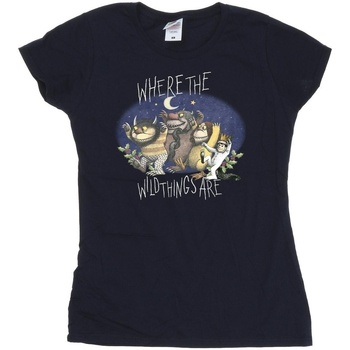 Vêtements Femme T-shirts manches longues Where The Wild Things Are BI46721 Bleu