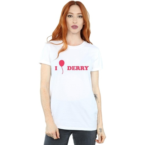 Vêtements Femme T-shirts manches longues It Chapter 2 Derry Balloon Blanc