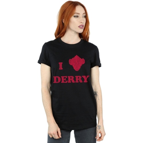 Vêtements Femme T-shirts manches longues It Chapter 2 Derry Clown Noir