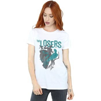 Vêtements Femme T-shirts manches longues It Chapter 2 The Losers Shadows Blanc