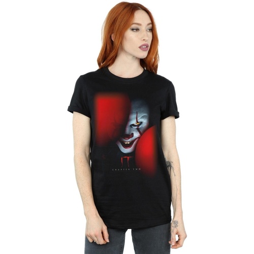 Vêtements Femme T-shirts manches longues It Chapter 2 Pennywise Behind The Balloons Noir