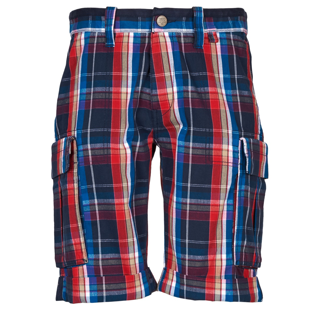 Vêtements Homme Shorts / Bermudas Oxbow TAKAROA low-rise slim-cut cropped jeans Pantaloni cargo nero