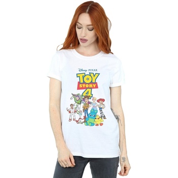 Vêtements Femme T-shirts manches longues Disney Toy Story 4 Crew Blanc