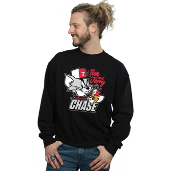 Vêtements Homme Sweats Dessins Animés Cat & Mouse Chase Noir