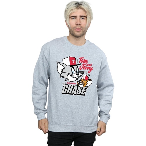 Vêtements Homme Sweats Dessins Animés Cat & Mouse Chase Gris