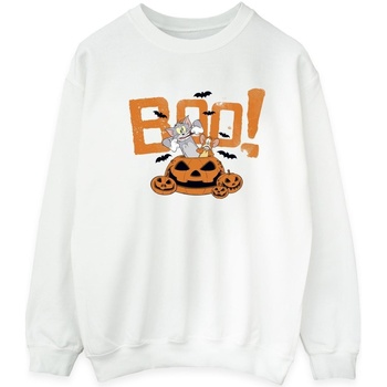 Vêtements Homme Sweats Tom & Jerry Halloween Boo! Blanc