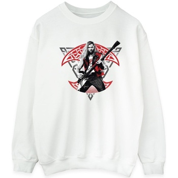 Vêtements Homme Sweats Marvel Thor Love And Thunder Solo Guitar Blanc