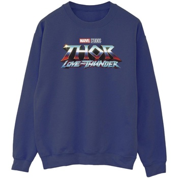 Vêtements Homme Sweats Marvel Thor Love And Thunder Logo Bleu