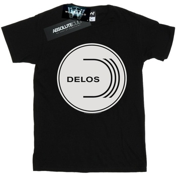Vêtements Femme T-shirts manches longues Westworld Delos Circular Logo Noir