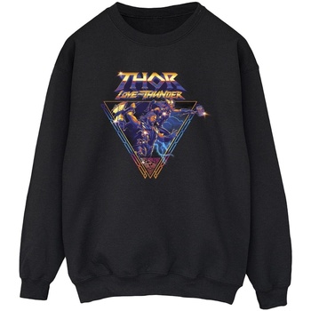 Vêtements Homme Sweats Marvel Thor Love And Thunder Logo Triangle Noir