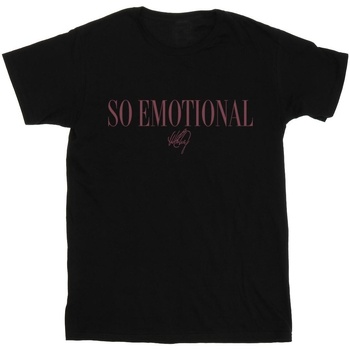 Vêtements Femme T-shirts manches longues Whitney Houston So Emotional Noir