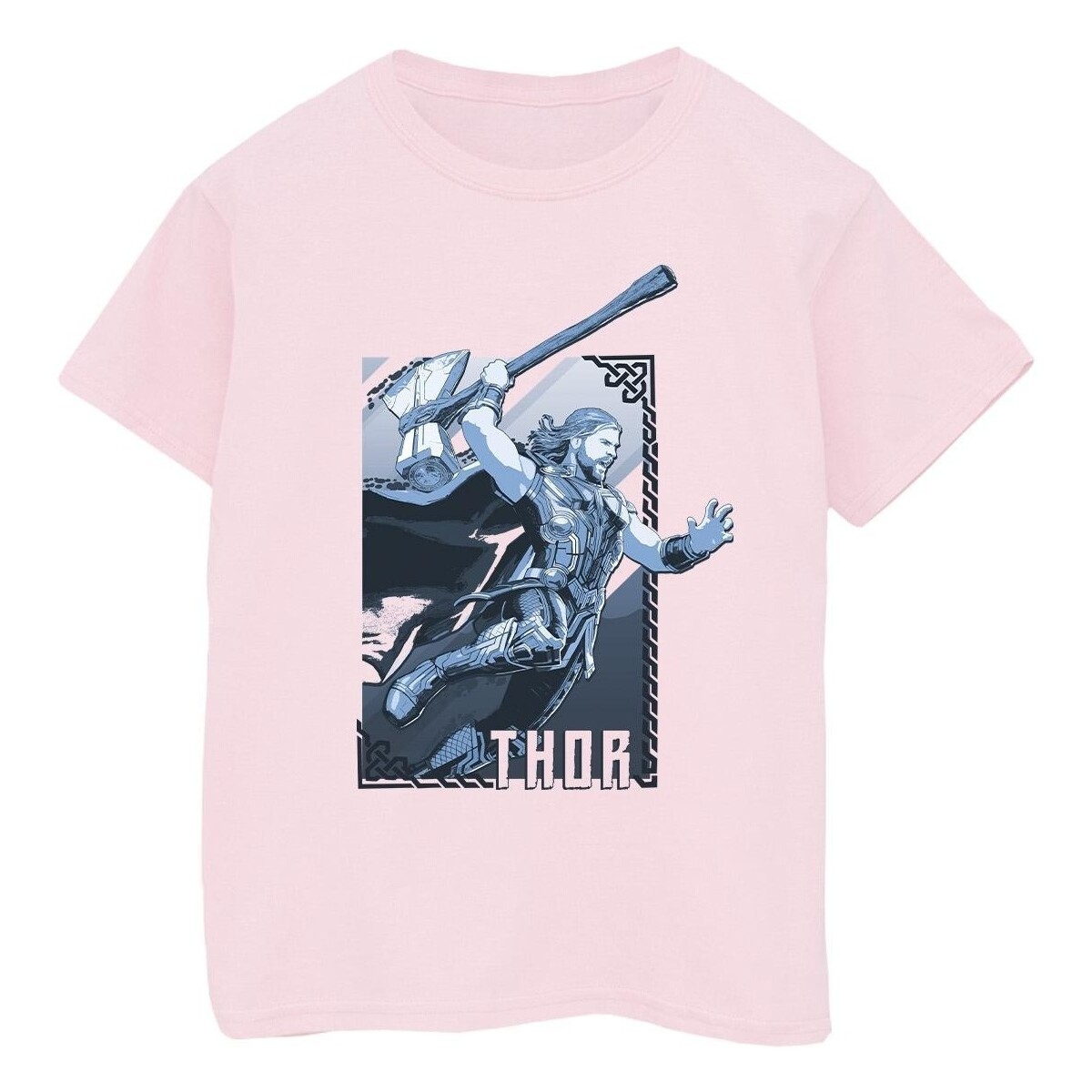 Vêtements Garçon T-shirts manches courtes Marvel Thor Love And Thunder Attack Rouge