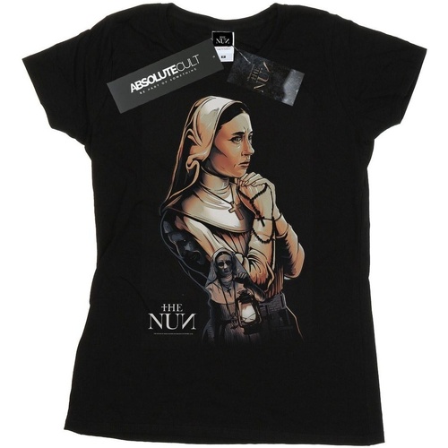 Vêtements Femme T-shirts manches longues The Nun Sister Irene Noir