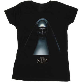 Vêtements Femme T-shirts manches longues The Nun Movie Poster Noir