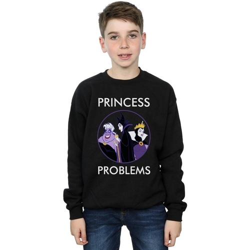 Vêtements Garçon Sweats Disney Villains Princess Headaches Noir