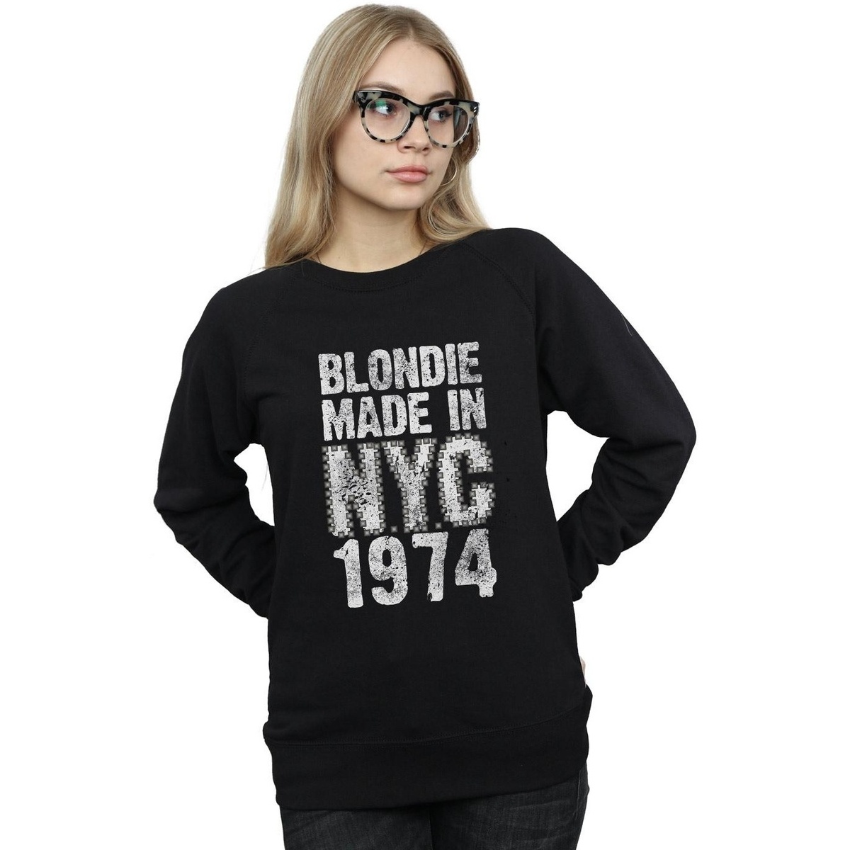 Vêtements Femme Sweats Blondie Punk NYC Noir