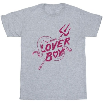 Vêtements Garçon T-shirts manches courtes Disney Villains Ursula Lover Boy Gris