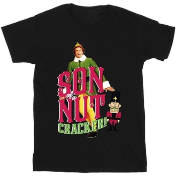 Vêtements Garçon T-shirts manches courtes Elf Son Of A Nutcracker Noir