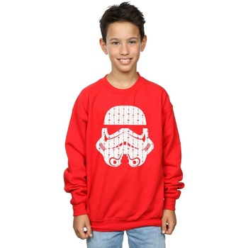 Vêtements Garçon Sweats Disney Christmas Stormtrooper Helmet Rouge