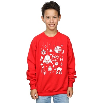 Vêtements Garçon Sweats Disney Christmas Decorations Rouge