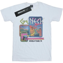 Vêtements Fille T-shirts manches longues Genesis World Tour 78 Blanc
