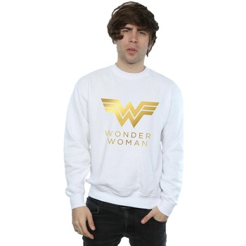 Vêtements Homme Sweats Dc Comics Wonder Woman 84 Golden Logo Blanc