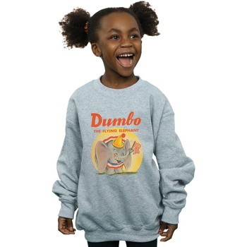 Vêtements Fille Sweats Disney Dumbo Flying Elephant Gris