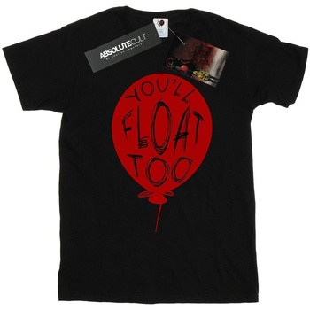 Vêtements Homme T-shirts manches longues It Pennywise You'll Float Too Noir
