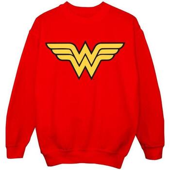 Vêtements Fille Sweats Dc Comics Wonder Woman Logo Rouge