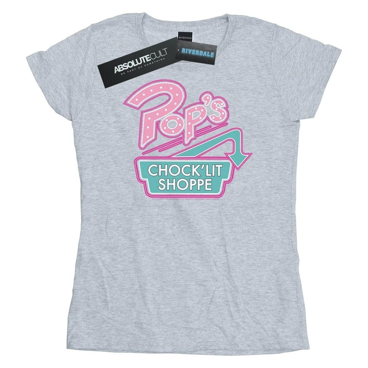 Vêtements Femme T-shirts manches longues Riverdale Pop's Chock'lit Shoppe Gris