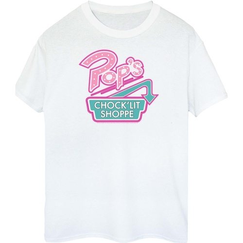 Vêtements Femme T-shirts manches longues Riverdale BI48204 Blanc
