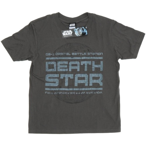 Vêtements Garçon T-shirts manches courtes Disney Rogue One Death Star Battle Station Multicolore