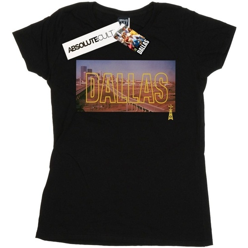 Vêtements Femme T-shirts manches longues Dallas Opening Credits Noir