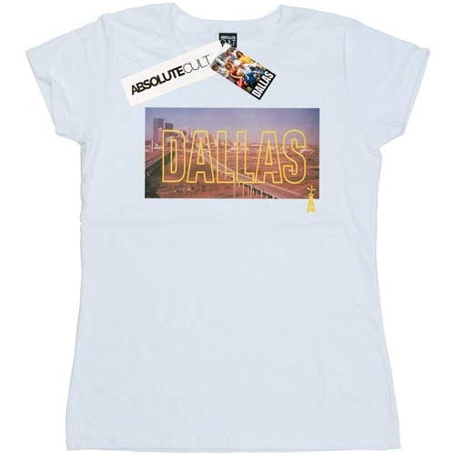 Vêtements Femme T-shirts manches longues Dallas Opening Credits Blanc
