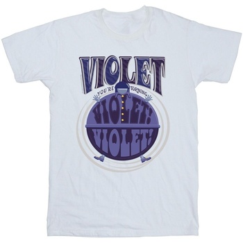 Willy Wonka Violet Turning Violet Blanc