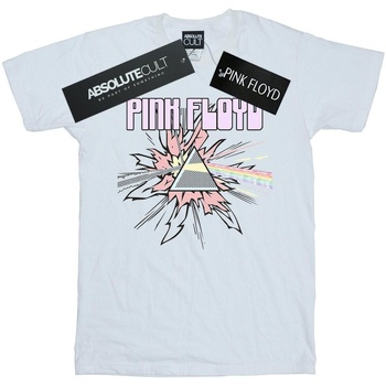 Vêtements Femme Recevez une réduction de Pink Floyd Pastel Triangle Blanc