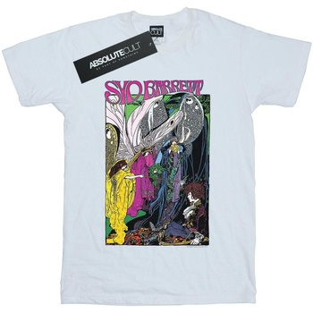 Vêtements Femme T-shirts manches longues Syd Barrett Fairies Poster Blanc
