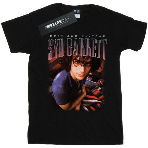 Vêtements Femme T-shirts manches longues Syd Barrett Dust And Guitars Homage Noir