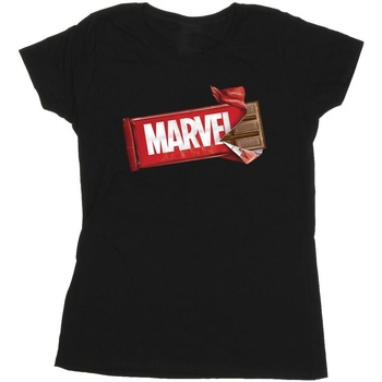 Vêtements Femme T-shirts manches longues Avengers, The (Marvel) Marvel Chocolate Noir