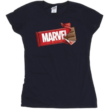 Vêtements Femme T-shirts manches longues Avengers, The (Marvel) Marvel Chocolate Bleu