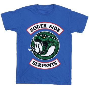 Vêtements Femme T-shirts manches longues Riverdale Southside Serpents Bleu