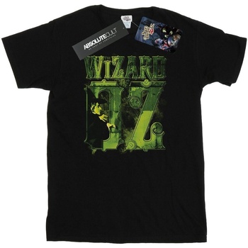 Vêtements Homme T-shirts manches longues The Wizard Of Oz Wicked Witch Logo Noir