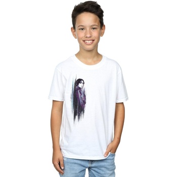 Vêtements Garçon T-shirts manches courtes Disney Rogue One Jyn Brushed Blanc